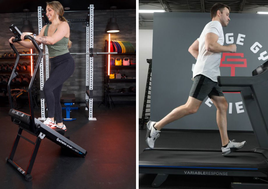 calorie comparison chart stair climber treadmill running