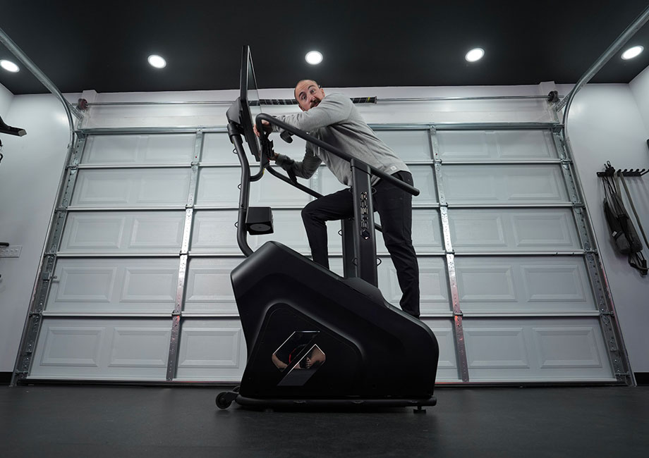 person-using-a-stair-machine