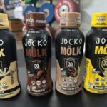 Four flavors of Jocko Molk Protein Shakes