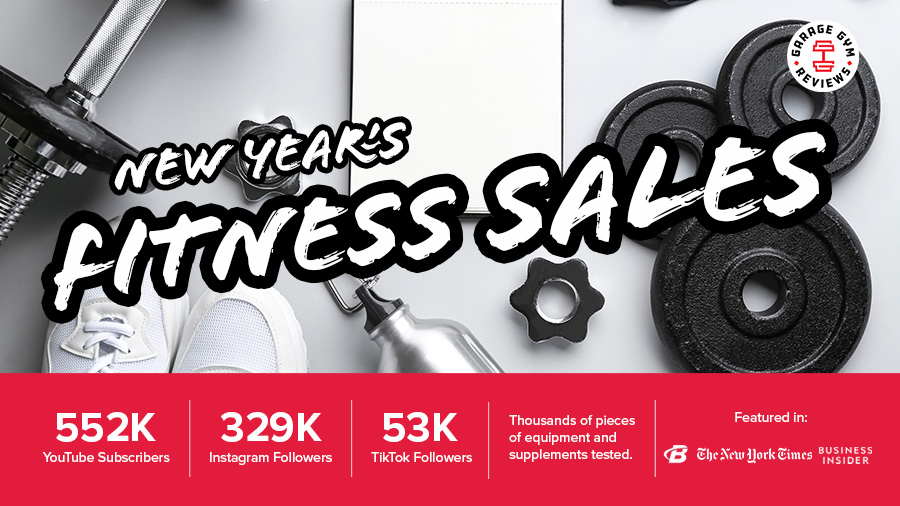 A cover image for the GGR New Year's Fitness Sales page