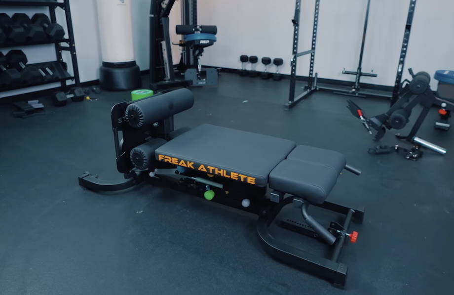 The Freak Athlete Hyper Pro machine inside of a gym.