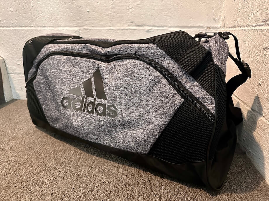 A good look at an adidas Medium Team Duffel