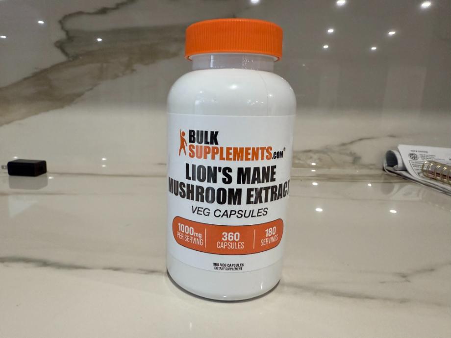 Bulk Supplements Lion's Mane supplement as best lions mane supplements