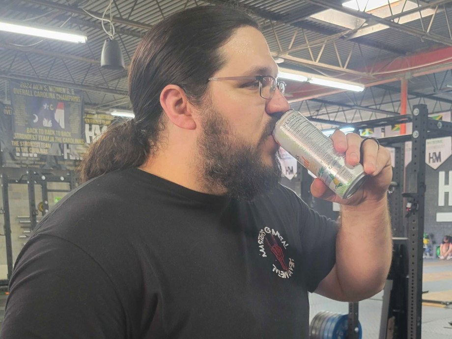 Olympian Caine Wilkes drinks a Celsius Energy Drink