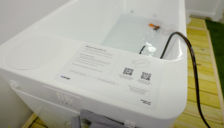 Looking down into a Plunge All-In