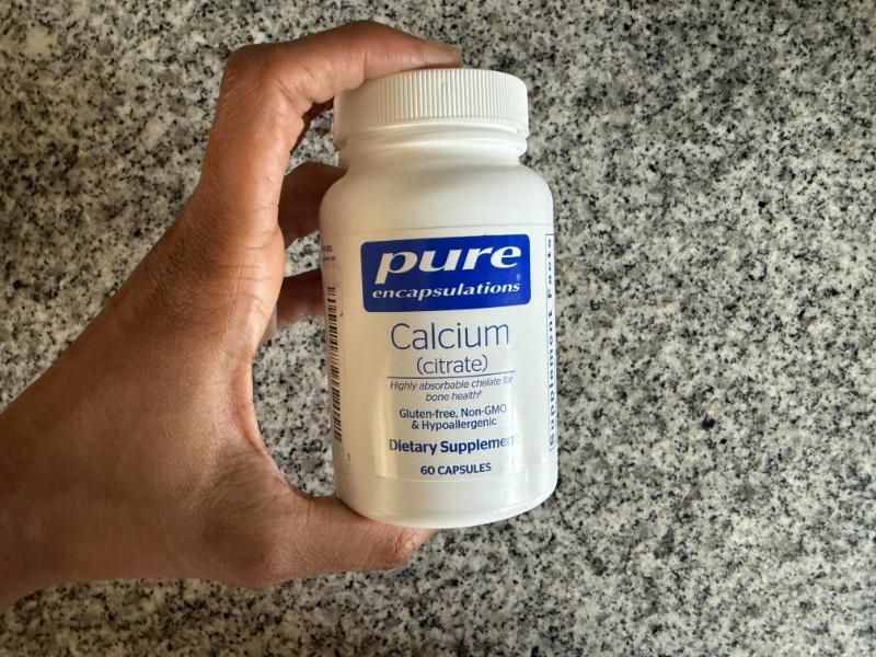 Pure Encapsulations Calcium as best calcium supplements