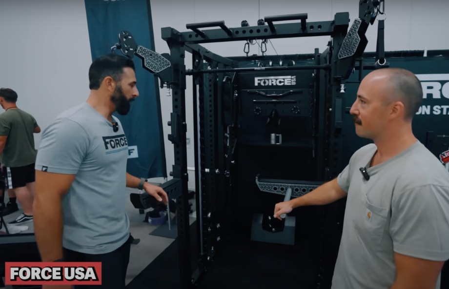 Coop checks out the Force USA lineup at Home Gym Con