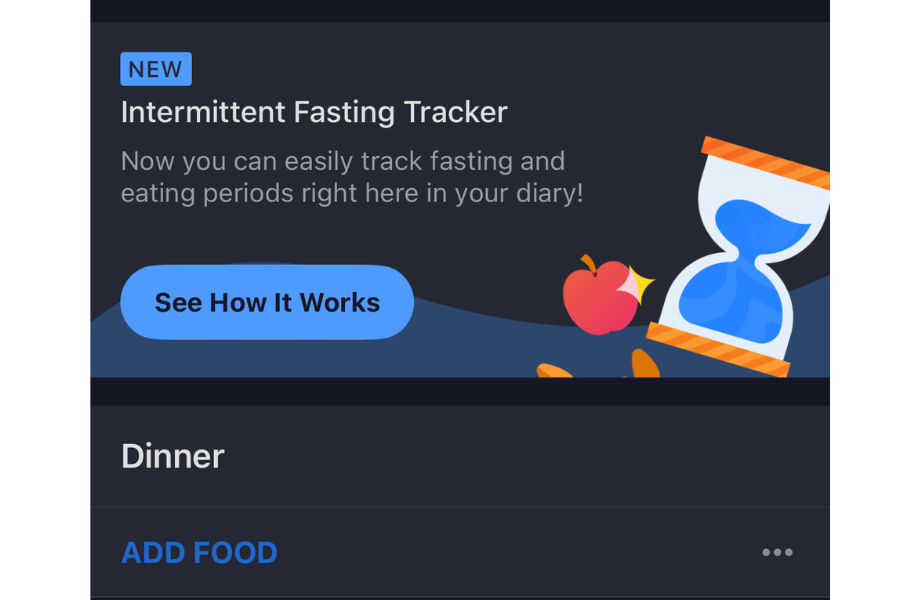 MyFitnessPal's new intermittent fasting tracker tool