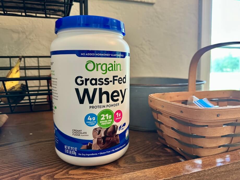 Orgain Grass-Fed Whey Protein Review (2025): The Whey To Better Protein… And Gut Health?