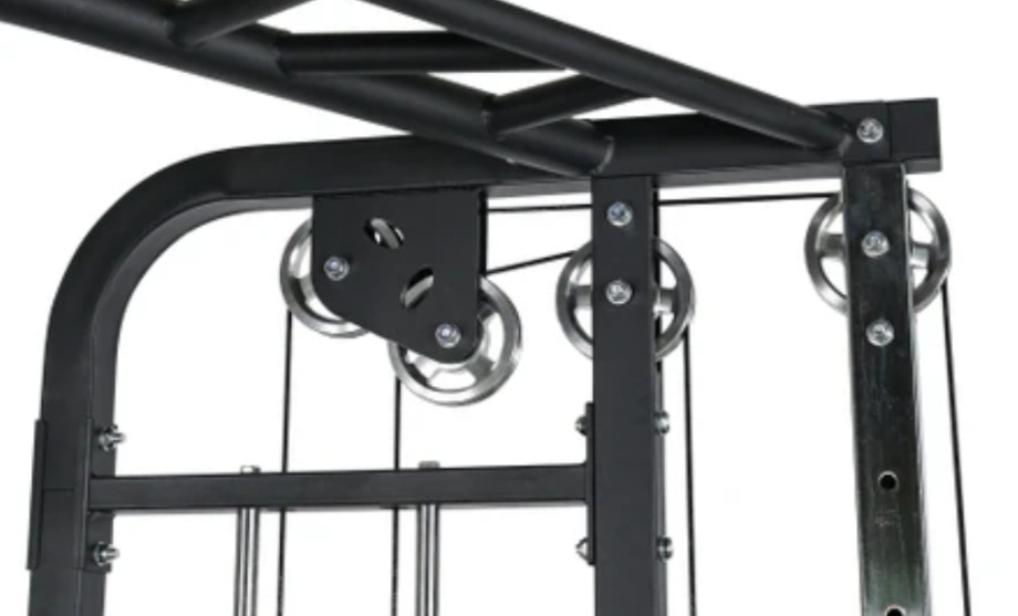 Product tester moving the Horizon 7.0 AT treadmill