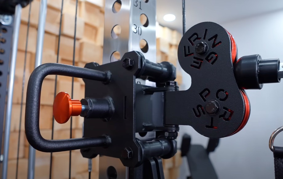 Product tester looking at the console on the Horizon 7.0 AT treadmill