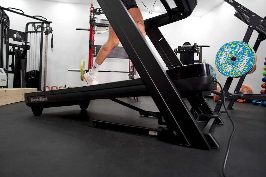 The NordicTrack Commercial 2450 offers incline capabilities up to 12%.