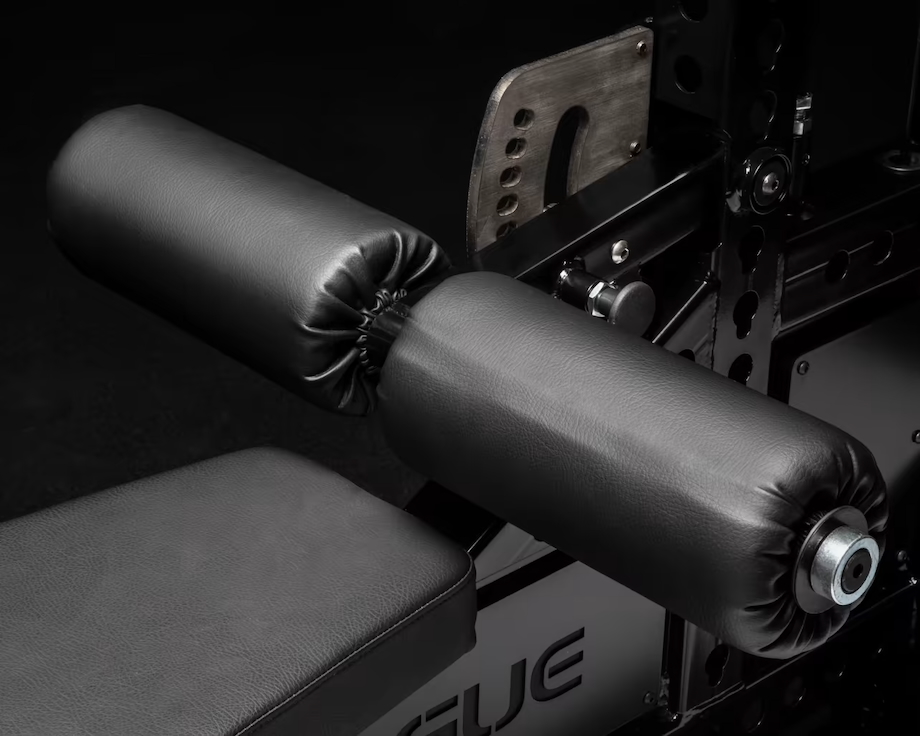 Thigh pad on the Rogue LP-2 lat pulldown machine