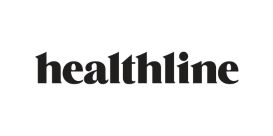 The Healthline logo in black