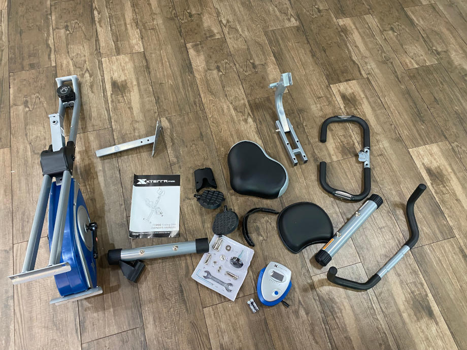 Assembly of the XTERRA Folding Exercise Bike