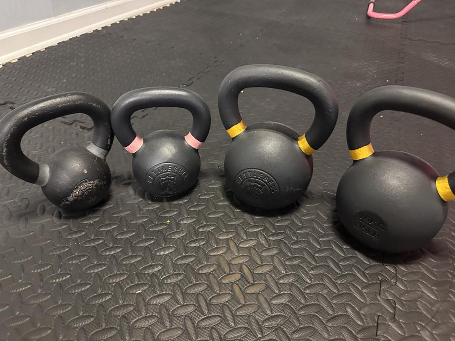 A set of Kettlebell Kings Kettlebells