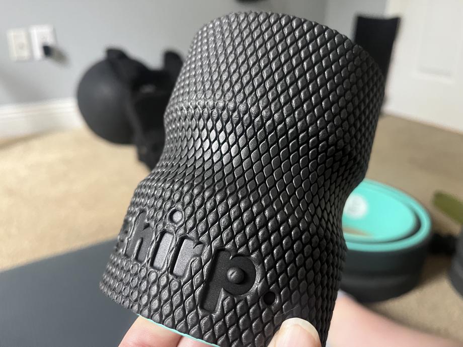 A close look at the texture of a Chirp Wheel