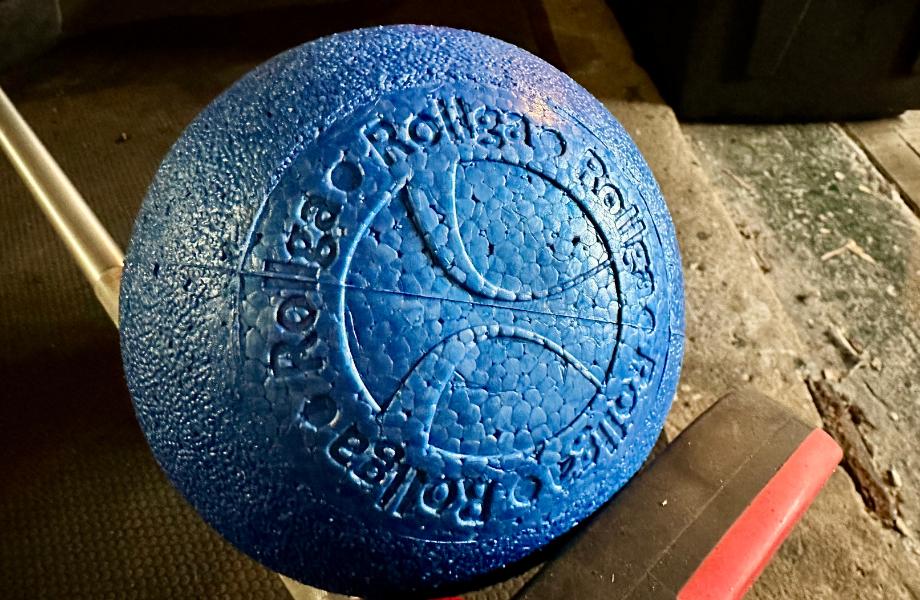 Logo on the Rollga Medium Density Foam Roller
