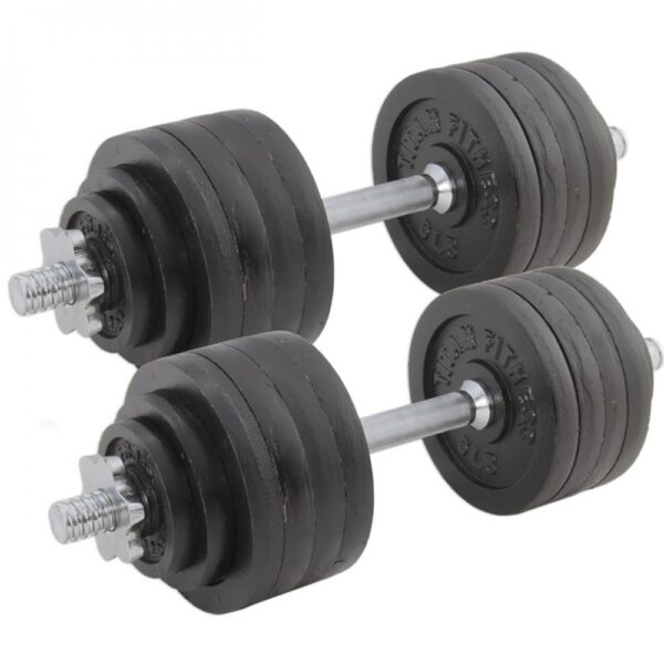 Titan Adjustable Cast Iron Dumbbells Garage Gym Reviews