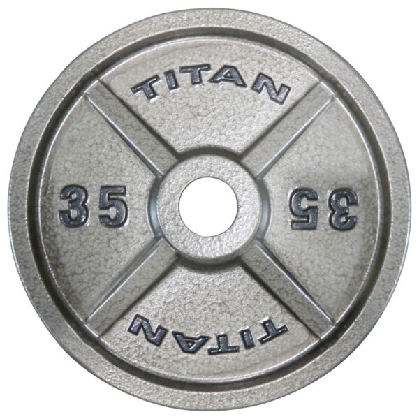 Titan Cast Iron Olympic Weight Plates