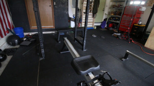 Get RXd Xebex Rower in a garage gym