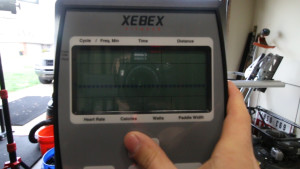 Get RXd Xebex Rower screen