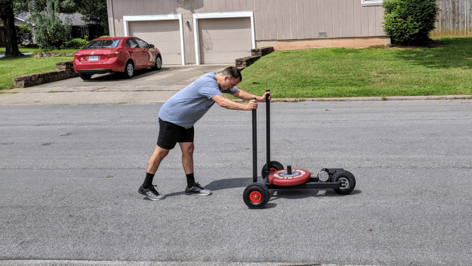 coop using the XPO Trainer Sled 2.0
