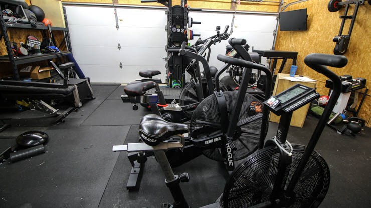 Profile of Rogue Echo Bike, Schwinn Airdyne, Assault AirBike