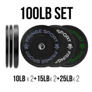 Fringe Sport Contrast Bumper Plates