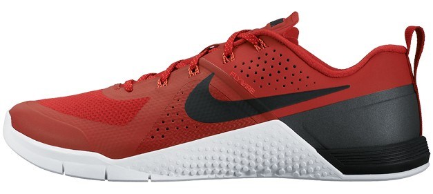 red and black Nike Metcon 1