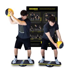 Revolution FIT 2-in-1 Exercise Balance Board Training System