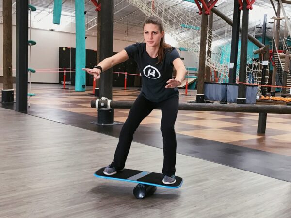 Exercise balance top board