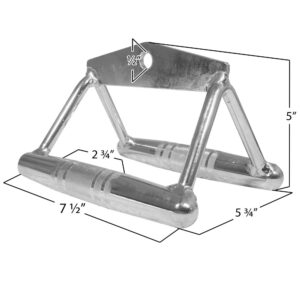 Titan Chrome Close Grip Row Bar