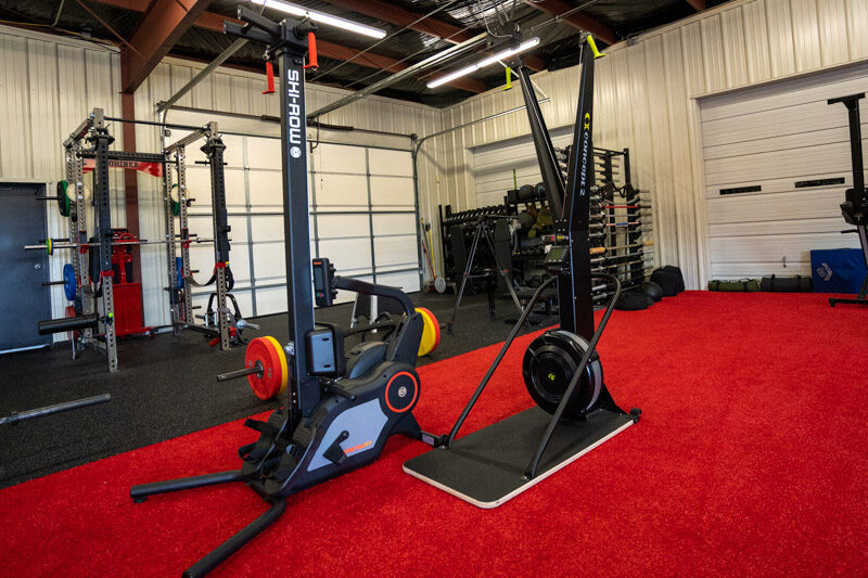 EnergyFit SKI-ROW in a garage gym