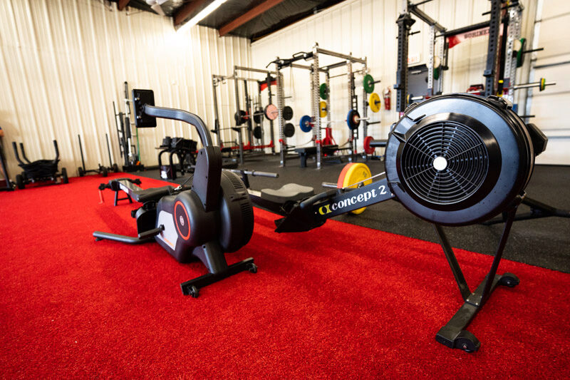 the Concept 2 Model D Rower and SkiErg