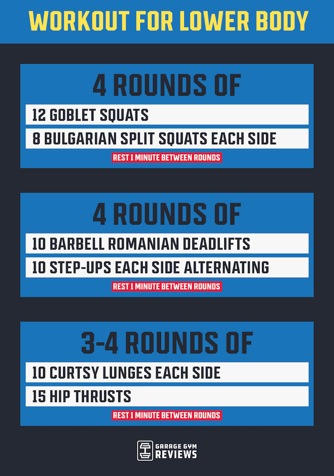 A graphic of a 30-minute-lower-body-workout