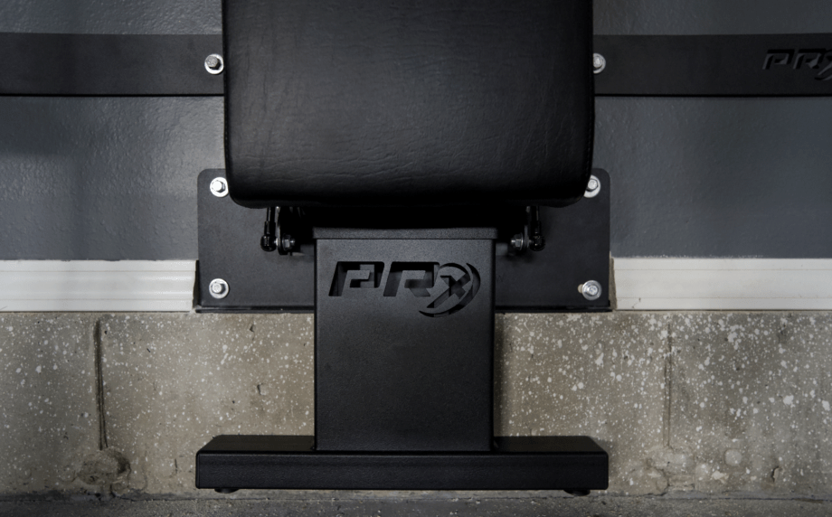 PRx Incline Folding Bench lasercut logo