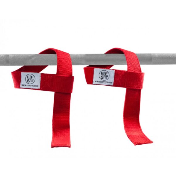 EliteFTS Red Lifting Straps