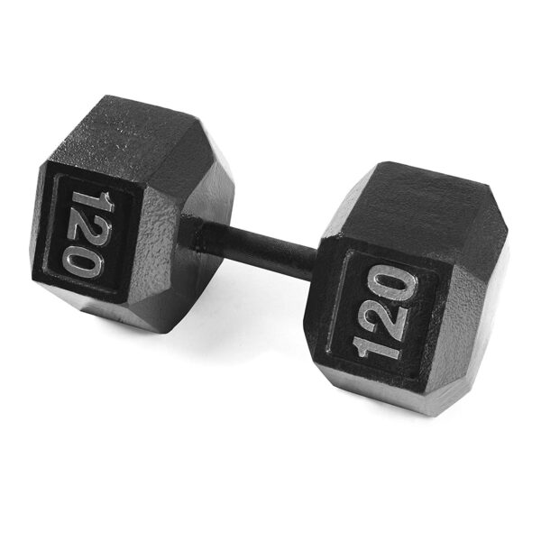 CAP Cast Iron Hex Dumbbells