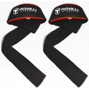 Iron Bull Strength Wrist and Lifting Straps Combo