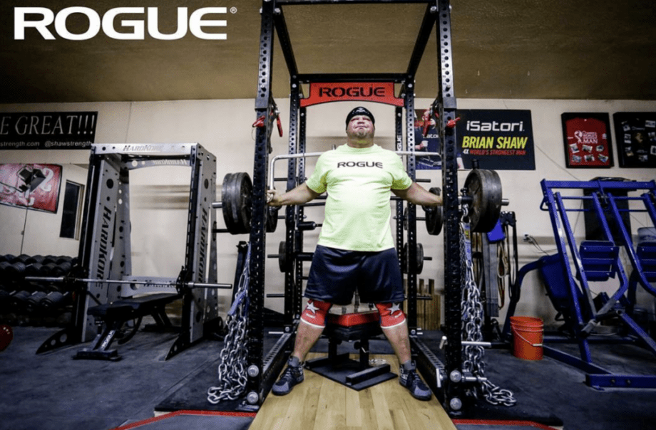 Brian Shaw's Garage Gym