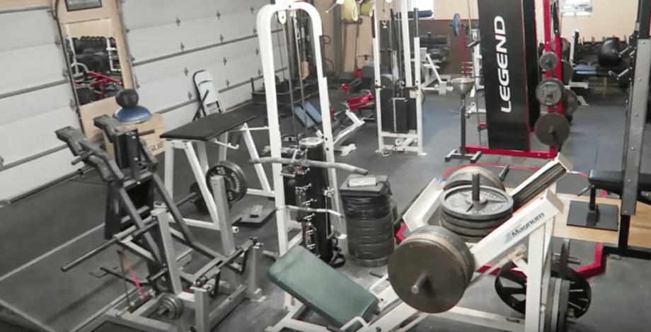 Brian Shaw's Garage Gym