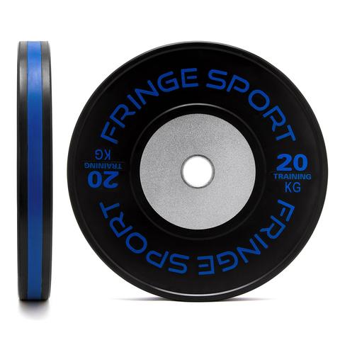 Fringe Sport KG Black Training Competition Bumper Plates