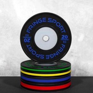 Fringe Sport KG Black Training Competition Bumper Plates