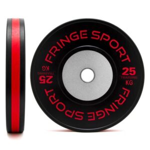 FringeSport KG Black Training Competition Bumper Plates