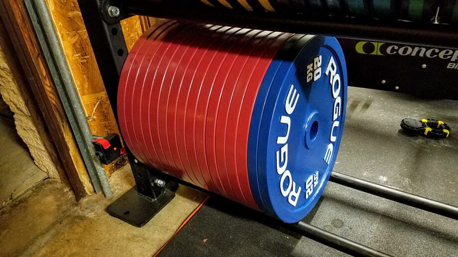 20-pound rogue bumper plates