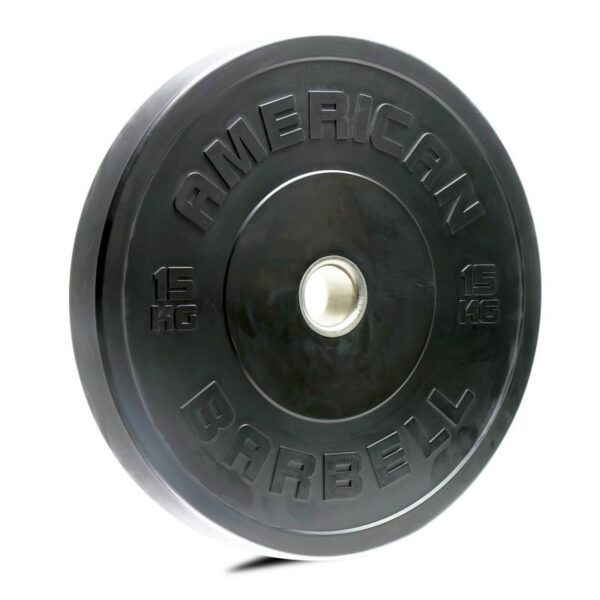 American Barbell Black KG Sport Bumper Plates