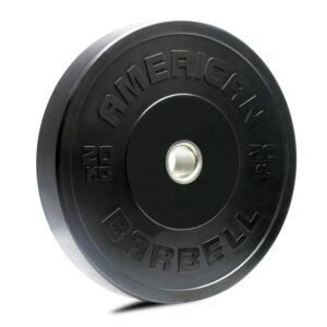 American Barbell Black KG Sport Bumper Plates