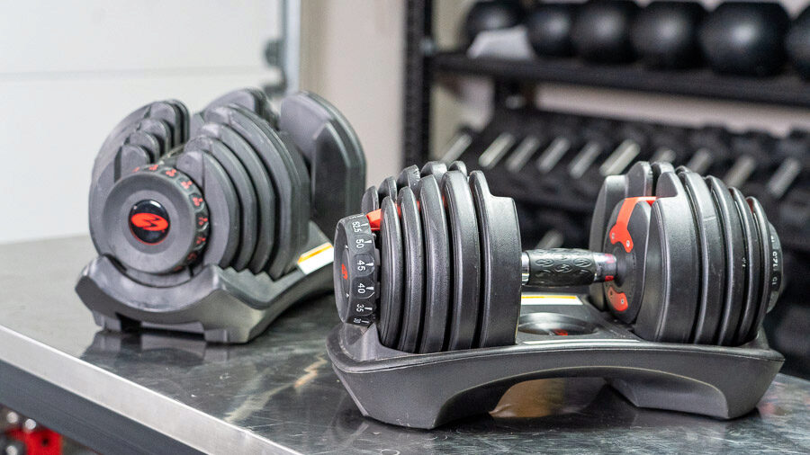 bowflex selecttech 552 adjustable dumbbells review