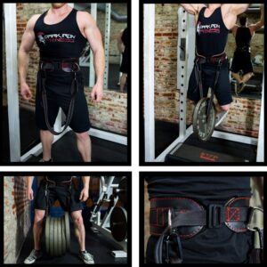 Dark Iron Fitness Leather Dip Belt